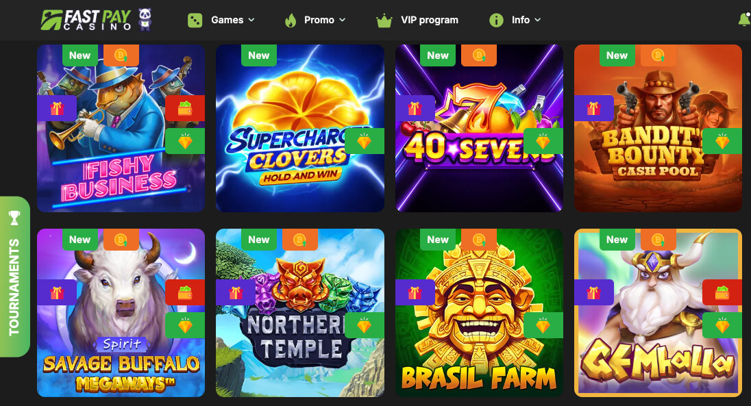 fastpay casino pokies